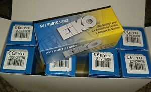 Lot of 10 EIKO AV Photo and Studio light bulb Lamp EYB 82V/360W NEW in BOX nos