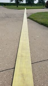 8ft of Fire Hose 8&#034; wide flat rubber, perfect for Boat Dock mooring / railings.
