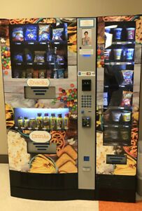 HY-900 Vending Machine with additional Side Unit.