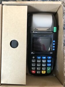 PAX S80 LAN POS Credit Card Terminal Thermal Printer w/ Power Supply
