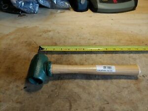 Garland Rawhide Mallet Split Head Hammer #2 with 1-1/2&#034; Faces 32 Oz. 35002