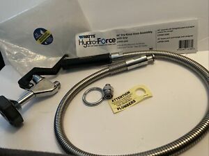 Encore Flexible Metal Hose w Grip Pre-Rinse 44” Hose Assembly. Fits All! New