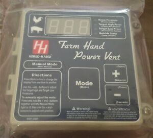Hog House Chicken Farm Hired Hand Power Vent Controller 4501-5001 Never Used