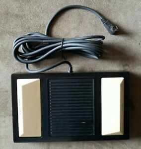 Panasonic RF-2692 8-Pin Serial Dictaphone Transcription 2-Pedal Foot Switch