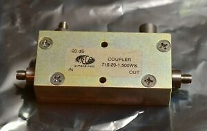 MECA Directional Coupler 715-20-1.500WS -20dB Output SMA 800MHz-2.2GHz