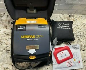 Medtronic Physio-Control LIFEPAK CR Plus AUTO AED with 2 Pads and Battery