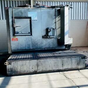 100&#034; PROCECO MODEL #HD-100-48-G-6000 ROTARY TABLE PARTS WASHER. STOCK # 0524021