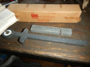 VINTAGE CRAFTSMAN KNIFE SETTING GAGE GAUGE IN BOX  FOR JOINTER