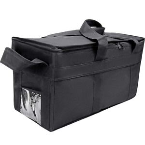 Insulated Delivery Grocery Bag Food Carrier Uber Catering Reusable 22&#034;X10&#034;X10&#034;,