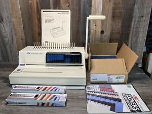 GBC IM 2000 Image-Maker Home Business Office Manual Binding Machine w/Extras