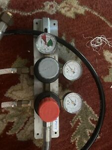 Taprite Co2 Regulator Fountain Soda, Coke / Pepsi / High Pressure Hose / Beer