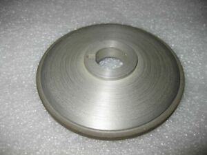 Diamond 15A9 Saucer Grinding Wheel 80 Grit 100 mm x 9/16&#034; x 20 mmkw New