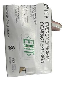 TCP 22743 Red LED Double Sided Exit Sign