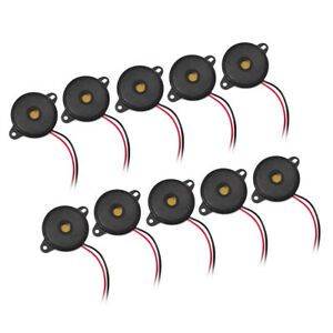 10pcs 30mm Dia Piezo Buzzer,DC 12V Electronic Buzzer Alarm,for Alarm
