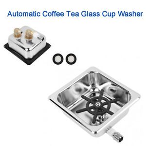 Cup Cleaner Cup Rinser Automatic Glass Cup Coffee Cup Stainless Steel for Hotel