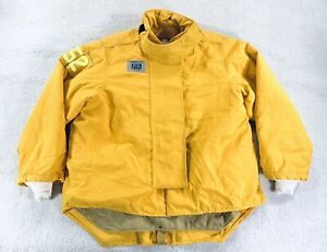 Firefighter Honeywell Morning Pride Turnout Bunker Coat 52 Chest X 35 Length