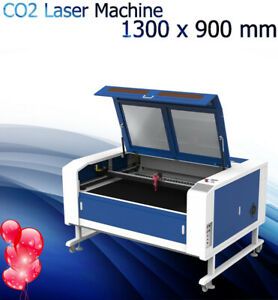 Ruida 80W  CO2 Laser 1300*900mm Motorized CW3000 water chiller