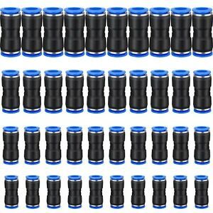 Straight Push Connectors For 6mm 8mm 10mm 12mm Outer Diameter Pipe Hose Repair