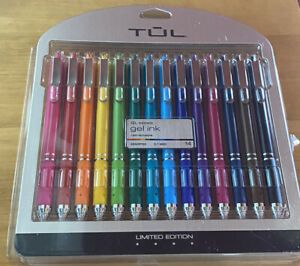Limited Edition TUL Gel Pens Medium Pt 0.7 mm Assort. Barrel &amp; Candy Ink Colors