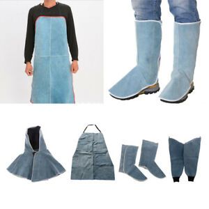 Welding Apron&amp;Welding Hood&amp;Welding Shoes&amp;Protective Sleeves For BBQ Welding