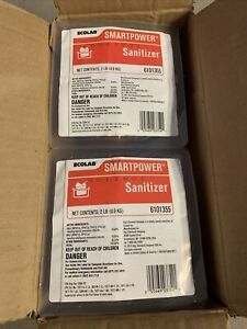 ECOLAB 6101355 SMARTPOWER Solid Range Sanitizer 2LB - Case of 2 Units