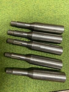 LOT OF FIVE SHAUBLIN LATHE 8mm ARBOR COLLETS   .520&#034; DIAMETER