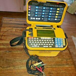 RARE TESTED WORKING DYNATEL 965TD WITH HUGE BACKLIT DISPLAY &amp; CABLES &amp; BATTERIES