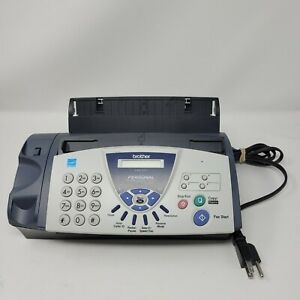 Brother Fax-575 Personal Plain Paper Fax Machine Phone Copier Missing Phone