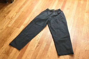 Chef Works Chef Pants, Small, Black, 65% Polyester 35% Cotton