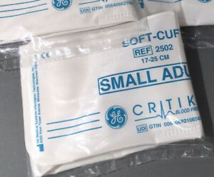 GE Critikon 2502 Soft-Cuf Blood Pressure Cuff Small Adult 17-25cm