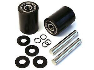 Jet GWK-JETJ-LW J Load Wheel Kit for Manual Pallet Jack - Black