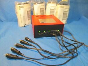 3M 5 Unit Charging Station 520-03-72 W/ 4 New Batteries BP-15