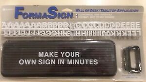 FormaSign Wall or desktop application to make your own signs