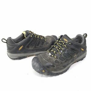 Keen Tucson Low Men&#039;s 9 Steel Toe 1010104D Work Shoes Black/Gargoyle Boots