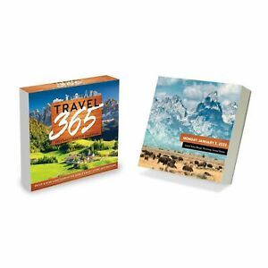 TF Publishing Travel 365 2022 Daily Desktop Calendar w