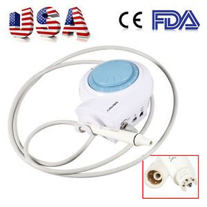 FDA Dental Ultrasonic Piezo Scaler w/ Handpiece Tips fit EMS SK-E2