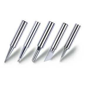 5pcs New Lead Free Soldering Iron Tips Replacement For Soldering Repair Stat CA