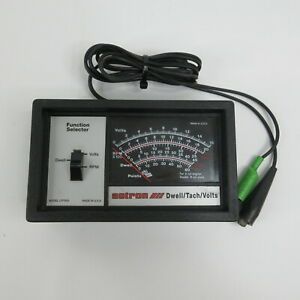 Vintage Actron Tach/Dwell/Volts CP7605 Meter Analyzer Voltmeter Tachometer