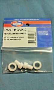 UNIWELD, Repair Kit For The 2 Valve Brass Manifold, Part# QVK-2, Gauge Set Parts