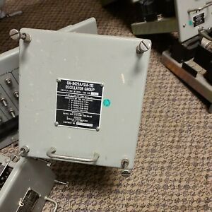 Naval sea systems Dynalec OA-8429A/SIA-115 OSCILLATOR GROUP WITH 5 CARDS