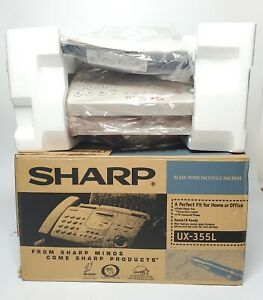 Sharp UX-355L Plain Paper Facsimile Machine *NEW* Plz Read and See Pics