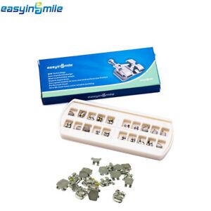 Easyinsmile Dental Orthodontic MINI Metal Bracket MBT 022 3.4.5 With Hook 2Packs