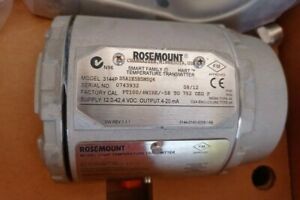 ROSEMOUNT TEMPERATURE TRANSMITTERS 3144PD5A1E5B5M5Q4