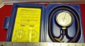 Yellow Jacket Ritchie 78060 Gas Pressure Test Kit 0 to 35&#034; W.C. HVAC Gauge