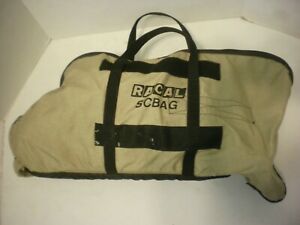RACAL SCBAG SCBA  Respirator Complete Bag Becomes Vest NIOSH Approved VGC!!
