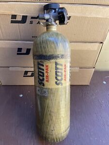 Scott SCBA 4500 PSI Carbon Fiber 45 min tank Cylinder CGA347 Ex-Fire Dept01/2006