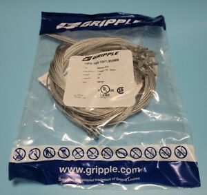 (10) NEW Gripple YXP2-TGQ-10FT-300MM Stainless Double Toggle End 35-100lb Load