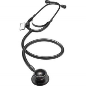 MDF Dual Head Lightweight Stethoscope - All Black (MDF747-BO) Free shipping NEW