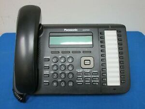 (lot of 4 )Panasonic KX-DT543 Black 24 Button 3-Line LCD Digital Speakerphone