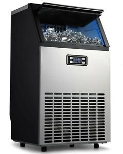 ADT Ice Mahcine Stainless Steel Under Counter Freestanding Commercial Ice Maker